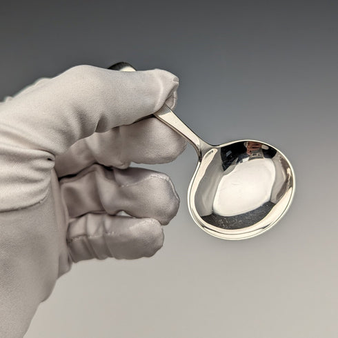 1920 年英國古董純銀茶罐湯匙 James Dixon and Sons